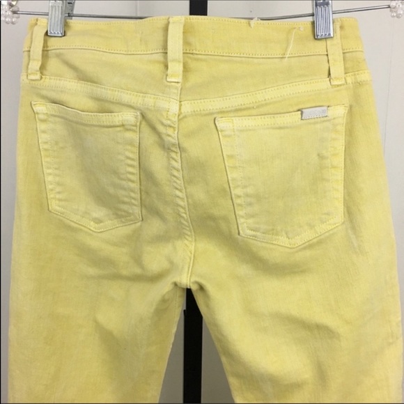 Joe’s NEW Yellow Straight Leg Jeans - Picture 5 of 8